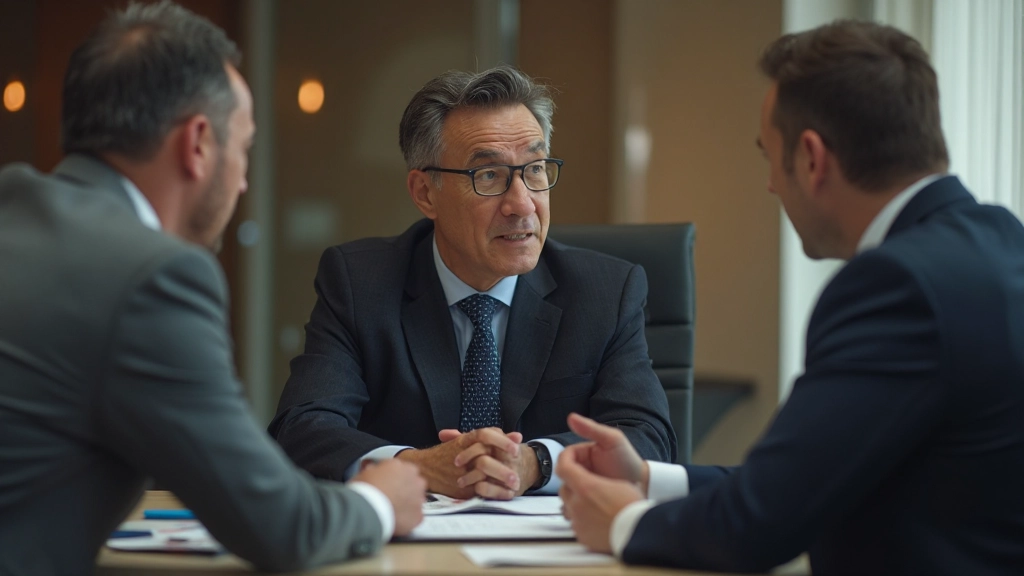 Innovatieconsultant adviseert bedrijfsleider over strategische transformatie en innovatieplan